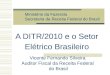 A DITR/2010 e o Setor Elétrico Brasileiro Vicente Fernando Silveira Auditor Fiscal da Receita Federal do Brasil Ministério da Fazenda Secretaria da Receita