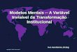 Copyright © 2010 Barros,Nelci Modelos Mentais -- A Variável Invisível da Transformação Institucional Prof. Nelci Barros, Dr.Eng
