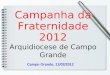 Campanha da Fraternidade 2012 Arquidiocese de Campo Grande Campo Grande, 11/02/2012