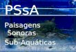 PSsA Paisagens Sonoras Sub-Aquáticas 