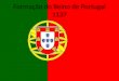 Formação do Reino de Portugal 1137. Rei Afonso VI (Leão e Castela) suserano Conde Henrique de Borgonha Ajudou na Guerra de Reconquista e em troca