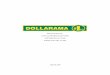 Dollarama Annual information form for 2009-2010