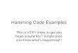 hamming code examples