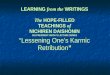 Lessening Karmic Retribution