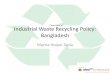 Industrial Waste Recycling Policy Overview