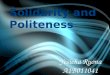 Chapter 11 - Solidarity and Politeness