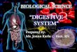 Biological Science - The Digestive System