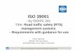 ISO 39001 - Peter Hartzell