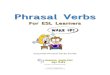 Phrasal Verbs for ESL Learners