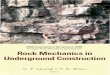 Rock Mechanics in Underground Construction - IsRM 2006