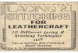 6500753 Lacing Stitching for Leather Craft