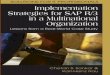 Implementation Strategies for SAP R3 in a Multinational Organization