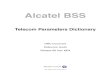 Alct Bss Telecom Parameters Dictionary