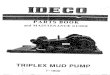 Ideco T-1600 Parts Book