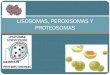 Lisosomas as y Proteosomas