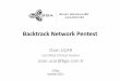 Backtrack Network Pen Tests On 1