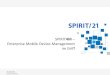 Spirit4M - Entreprise Mobile Device Management im Griff