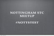 Nottingham meetup