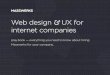 Web design for startups & internet companies
