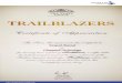 Clearpath Technology - Certificate of Appreciation