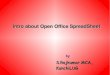 OpenOffice Spreadsheet