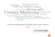 Content marketing for banks and credit unions 101
