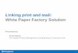 Xplor XDU RoadShow: Linking Print and Mail