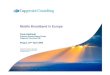 Vývoj mobilního broadbandu v Evropě - Frank Gothardt, Capgemini