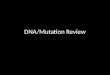 Dna mutation review (1)