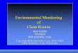 Environmemtal Monitoring of Clean Rooms