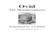 Ovid Metamorphosis