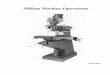 Bridgeport Milling Machine Operation