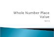 Whole number place value   set b