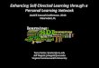 Self-Directed Learning in a PLN
