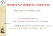 Terapia Oncologica Integrata: Monopoli 24 APRILE 2010 Dr. Massimo Bonucci Spec. Anatomia Patologica ed Oncologia Medica Responsabile Servizio Patologia