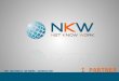 THE BUSINESS NETWORK AGGREGATOR I PARTNER. THE BUSINESS NETWORK AGGREGATOR NKW è un Network Innovativo. Si configura come aggregatore di reti dimpresa