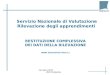 15 marzo 2012 USR Campania RESTITUZIONE COMPLESSIVA DEI DATI DELLA RILEVAZIONE ANNO SCOLASTICO 2010-11 Servizio Nazionale di Valutazione Rilevazione degli