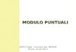 MODULO PUNTUALI ARPA Puglia - Incontro GdL INEMAR Roma, 14.02.2011