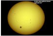 Il sole: nana gialla di classe spettrale G2