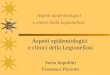 Aspetti epidemiologici e clinici della Legionellosi Sonia Impullitti Francesca Picciotti