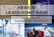 1 KEMON LEADERSHIP BASE LEADERSHIP E GESTIONE DEL PERSONALE