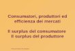 Harcourt Brace & Company Consumatori, produttori ed efficienza dei mercati Il surplus del consumatore Il surplus del produttore