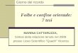 Foibe e confine orientale: 7 tesi MARINA CATTARUZZA, Sintesi della relazione tenuta nel 2009 presso Liceo Scientifico Quadri Vicenza Giorno del ricordo