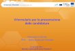 Il formulario per la presentazione delle candidature Manuela Costone PNC – Italia Erasmus Mundus 27 gennaio 2011 Giornata nazionale Erasmus Mundus II