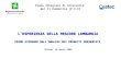Piano Integrato di Intervento per il Commercio (P.I.C) Milano, 15 marzo 2005 LESPERIENZA DELLA REGIONE LOMBARDIA PRIME EVIDENZE DALLANALISI DEI PROGETTI