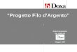 Progetto Filo dArgento Fase qualitativa Giugno 2006 Report preparato per conto di: Maggio 2007