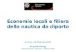 Economie locali e filiera della nautica da diporto Livorno, 24 febbraio 2012 Riccardo Perugi Unioncamere Toscana - Ufficio Studi