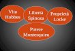 Vita Hobbes Libertà Spinoza Potere Montesquieu Proprietà Locke