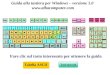 Tastiera (Keyboards) Guida alla tastiera per Windows – versione 1.0  Fare clic sul tasto interessato per ottenere la guida Tasti Speciali