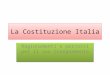 La Costituzione Italia Ragionamenti e percorsi per il suo insegnamento